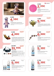 Prix et réduction Jouets dans le prospectus JMT LE ROYAUME DES ANIMAUX en cours Offre Jouets dans le catalogue JMT LE ROYAUME DES ANIMAUX du moment à la page 4