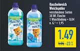 Weichspüler Angebote von Kuschelweich bei diska Gera für 1,49 €