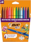 BIC Kids Visa - 12 Feutres - Pointe fine - BIC dans le catalogue Bureau Vallée