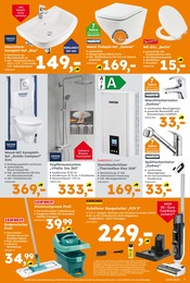 Aktueller Globus-Baumarkt Prospekt mit Badmöbel, "Immer eine Idee besser", Seite 7