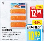 Lachsfilets von Costa im aktuellen EDEKA Prospekt