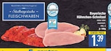 Bayerische Hähnchen-Schnitzel von Südbayerische Fleischwaren im aktuellen EDEKA Prospekt für 1,39 €