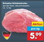 Aktuelle Braten Angebote bei Netto Marken-Discount in Mainz Aktuelles Schweine-Schinkenbraten Angebot bei Netto Marken-Discount in Mainz ab 5,99 €