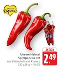 Spitzpaprika rot bei EDEKA im Prospekt "" für 2,49 €