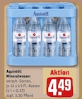 Mineralwasser Angebote von Aquintell bei REWE Bielefeld für 4,49 €