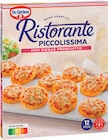 Ristorante piccolissima 12 mini pizzas jambon surgelées - DR OETKER à 1,00 € dans le catalogue Intermarché Hyper