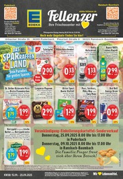 EDEKA Prospekt für Höhr-Grenzhausen mit 26 Seiten EDEKA Prospekt für Höhr-Grenzhausen: "Aktuelle Angebote", 26 Seiten, 15.09.2025 - 20.09.2025