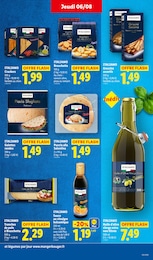 Prix et réduction Huile d'olive vierge dans le prospectus Lidl en cours Offre Huile d'olive vierge dans le catalogue Lidl du moment à la page 25