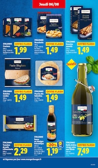 Catalogue Lidl, 06/08/2026 - 12/08/2026, DESTINATION GOURMANDE, 61 pages Prospectus Lidl en cours, "DESTINATION GOURMANDE", 61 pages