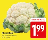 Blumenkohl im aktuellen EDEKA Prospekt für 1,99 €