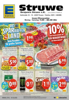 EDEKA Prospekt der Woche "Aktuelle Angebote" Seite 1, 27.10.2025 bis 31.10.2025 für Essen Aktueller EDEKA Prospekt "Aktuelle Angebote" Seite 1 von 24 Seiten für Essen