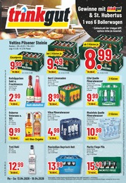 Trinkgut Prospekt für Essen mit 10 Seiten Trinkgut Prospekt für Essen: "Aktuelle Angebote", 10 Seiten, 13.04.2026 - 18.04.2026