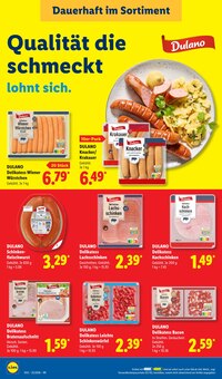 Mettwurst im aktuellen Lidl Prospekt (Herne) Mettwurst im Lidl Prospekt "LIDL LOHNT SICH" mit 74 Seiten (Herne)