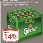 NaturRadler Angebote von Gösser bei GLOBUS Oberhausen für 14,99 €