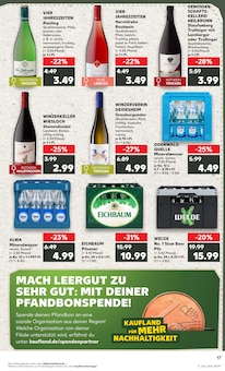 Mineralwasser im aktuellen Kaufland Prospekt (Mannheim) Mineralwasser im Kaufland Prospekt "Hier bin ich richtig" mit 56 Seiten (Mannheim)