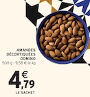Amandes Décortiquées - DOMINO dans le catalogue Intermarché Super
