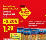 Spaghetti XXL von Combino für 1,29 € bei Lidl im Angebot Spaghetti XXL von Combino im aktuellen Lidl Prospekt