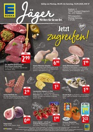 EDEKA Prospekt für Stuttgart mit 2 Seiten EDEKA Prospekt "Aktuelle Angebote" für Stuttgart, 2 Seiten, 08.09.2025 - 13.09.2025
