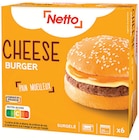 6 cheeseburgers surgelés - NETTO en promo à 5,59 € chez Netto 6 cheeseburgers surgelés - NETTO dans le catalogue Netto