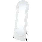 Miroir sur pieds ondulé contour laine bouclée 60xH170cm dans le catalogue Gifi