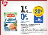 Promo Mousse de canard de qualité supérieure au porto à 0,94 € dans le catalogue E.Leclerc à Neufchâteau