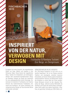 Gardinen im interni by inhofer Prospekt "DESIGN FÜRS LEBEN" mit 20 Seiten (München)