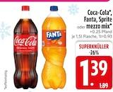 Coca-Cola Angebote von Coca-Cola bei EDEKA Dillingen für 1,39 €