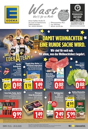 Supermarkt Prospekt von EDEKA Schieder-Schwalenberg EDEKA Prospekt: "Aktuelle Angebote", 30 Seiten, 15.12.2025 - 20.12.2025