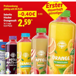 frischer Orangensaft