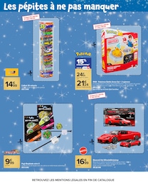 Prix et réduction Pokémon dans le prospectus Carrefour Market en cours Offre Pokémon dans le catalogue Carrefour Market du moment à la page 10