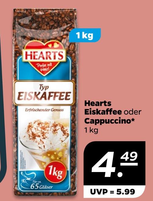 Eiskaffee oder Cappuccino*