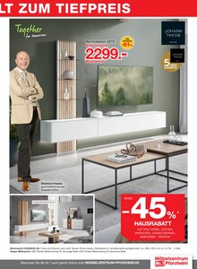 Jacobs im Möbelzentrum Pforzheim Prospekt "WOHNEN IN SEINER SCHÖNSTEN FORM" mit 28 Seiten (Heilbronn)