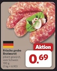 Aktuelle Bratwurst Angebote bei combi in Bielefeld Aktuelles Frische grobe Bratwurst Angebot bei combi in Bielefeld ab 0,69 €
