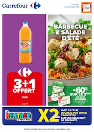 Prospectus Supermarchés Carrefour en cours, BARBECUE & SALADE D'ÉTÉ, 73 pages, 05/08/2025 - 18/08/2025 Catalogue Supermarchés Carrefour en cours à Saint-Aigulin et alentours, BARBECUE & SALADE D'ÉTÉ, 73 pages, 05/08/2025 - 18/08/2025