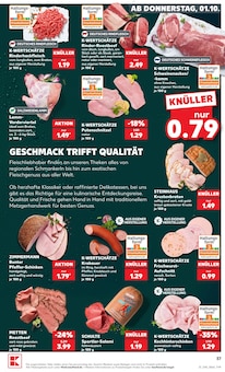 Braten im aktuellen Kaufland Prospekt (Pforzheim) Braten im Kaufland Prospekt "Hier bin ich richtig" mit 76 Seiten (Pforzheim)