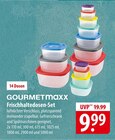 Frischhaltedosen-Set Angebote von GOURMETmaxx bei famila Nordost Elmshorn für 9,99 €