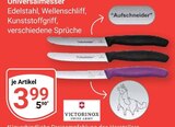 Universalmesser im Angebot bei GLOBUS in Rüsselsheim Universalmesser Angebote von Victorinox bei GLOBUS Rüsselsheim für 3,99 €