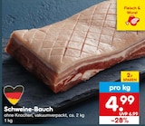 Schweine-Bauch im Angebot bei Netto Marken-Discount in Dormagen Schweine-Bauch Angebote bei Netto Marken-Discount Dormagen für 4,99 €