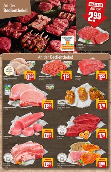 Rindfleisch im aktuellen REWE Prospekt (Hamburg) Rindfleisch im REWE Prospekt "Dein Markt" mit 40 Seiten (Hamburg)
