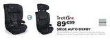 Siège auto Derby - Trottine - Feu Vert à Montrouge Siège auto Derby - Trottine en promo chez Feu Vert Montrouge à 89,99 €