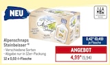 Alpenschnaps Steinbeisser im Angebot bei METRO in Mainz Alpenschnaps Steinbeisser Angebote bei METRO Mainz für 5,94 €