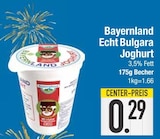 Echt Bulgara Joghurt von Bayernland im aktuellen EDEKA Prospekt für 0,29 €