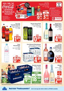 Coca Cola im E center Prospekt "Top Angebote" mit 36 Seiten (Rostock)