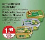 V-Markt Rottenburg - Original Irische Butter Kräuterbutter Angebot im Prospekt Original Irische Butter Kräuterbutter bei V-Markt im Rottenburg Prospekt für 1,99 €