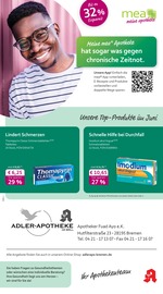 Aktueller mea - meine apotheke Apotheke Prospekt in Bremen und Umgebung, "Unsere Juni-Angebote" mit 4 Seiten, 01.06.2025 - 30.06.2025