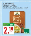 KARTOFFELPÜREE im Angebot bei Marktkauf in Castrop-Rauxel KARTOFFELPÜREE Angebote von ALNATURA BIO bei Marktkauf Castrop-Rauxel für 2,19 €