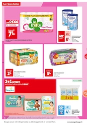 Pampers Angebote im Prospekt "Les 7 Jours Auchan" von Auchan Hypermarché auf Seite 36