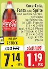 Aktuelles Coca-Cola, Fanta oder Sprite Angebot bei EDEKA in Essen ab 1,19 €