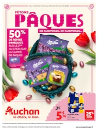 Catalogue Auchan Hypermarché "FÊTONS PÂQUES" à Longwy et alentours, 68 pages, 24/03/2026 - 05/04/2026