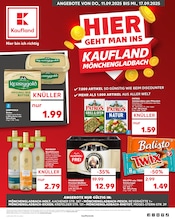 Snickers im Kaufland Prospekt in Mönchengladbach Aktueller Kaufland Prospekt mit Snickers, "Aktuelle Angebote", Seite 1